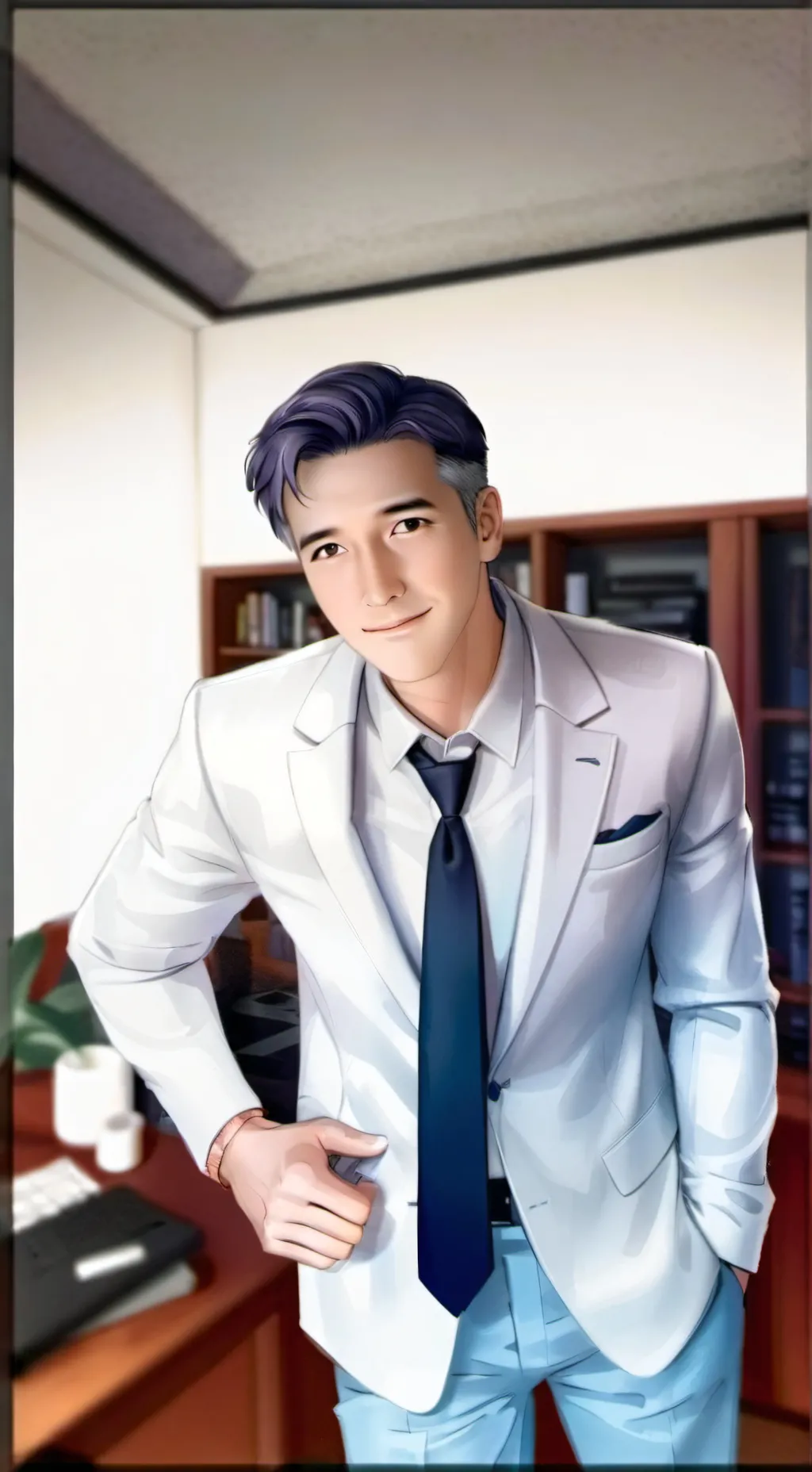 ai character: Evan Blackwood background