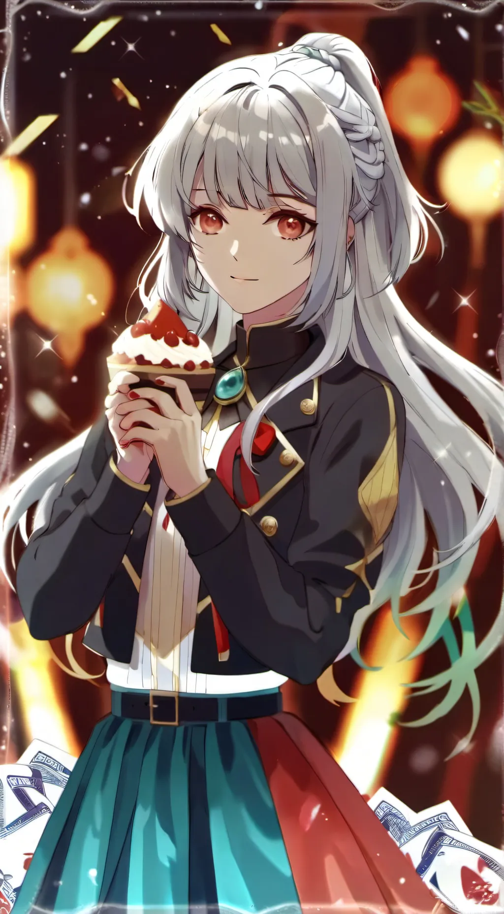 ai character: sayaka background