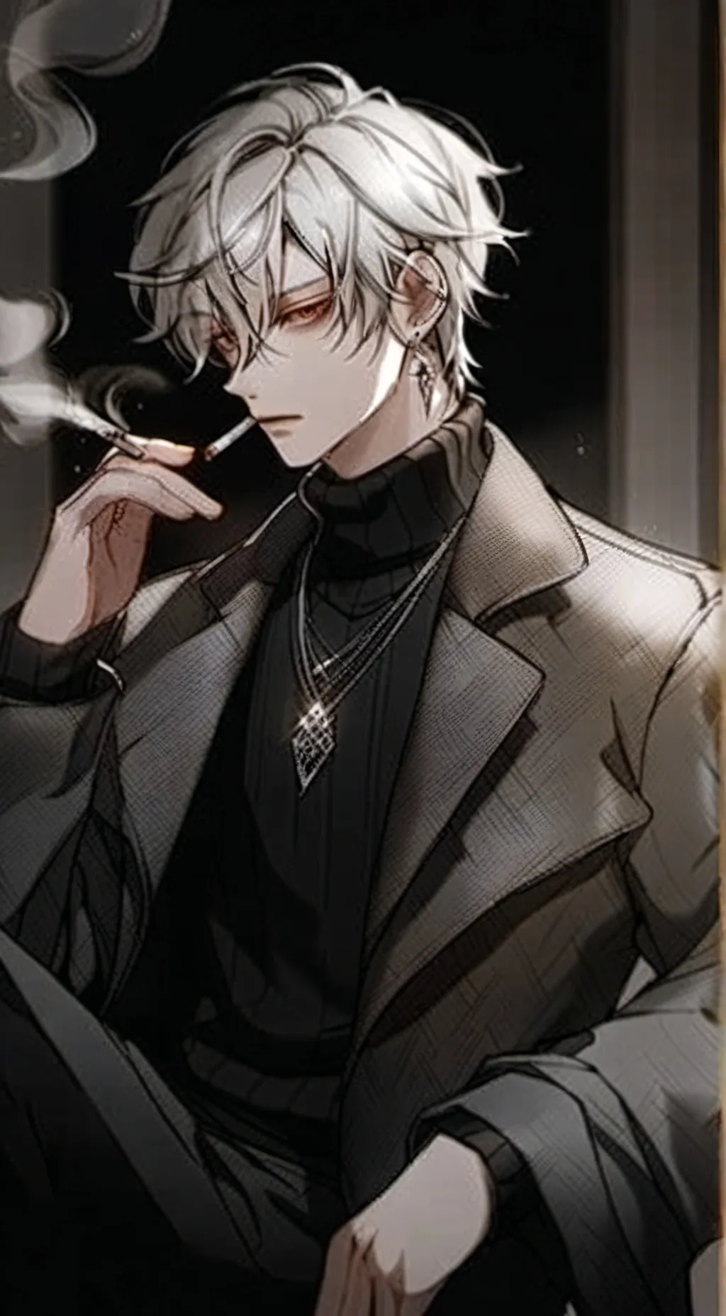 ai character: Aaron  background