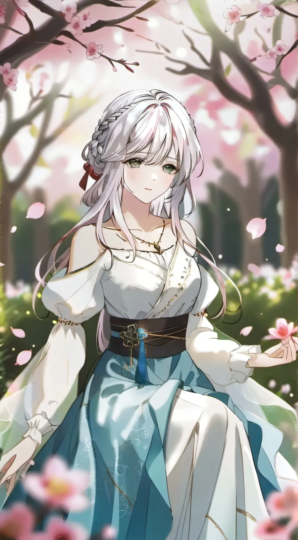 ai character: Caty background