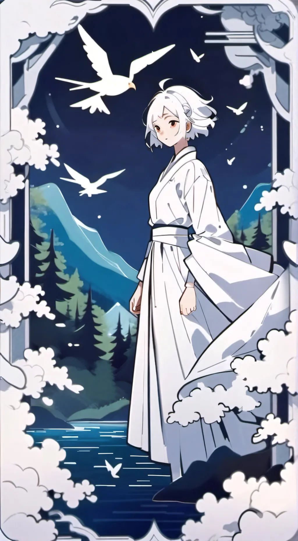 ai character: Stephanie  background