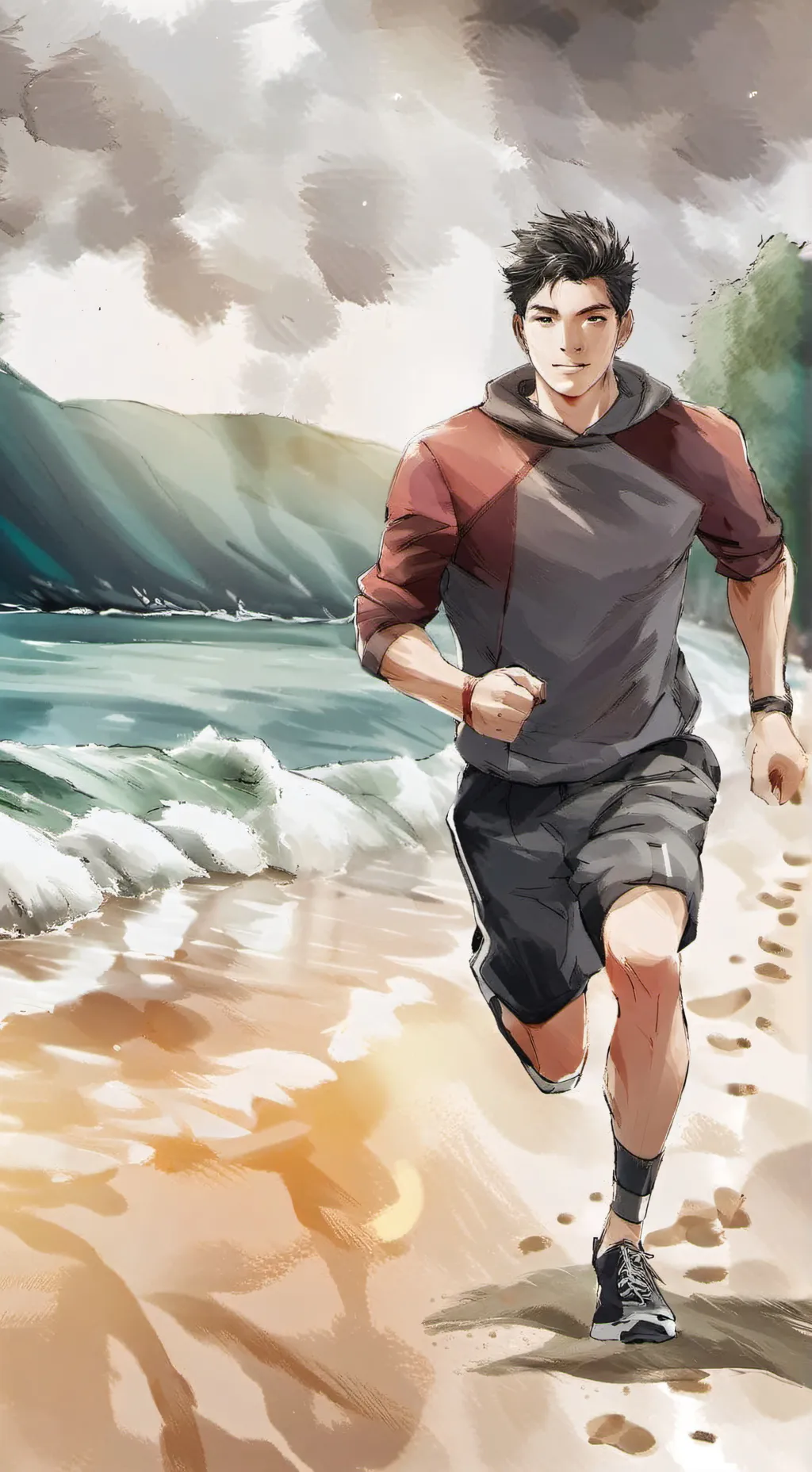 ai character: Ezra background