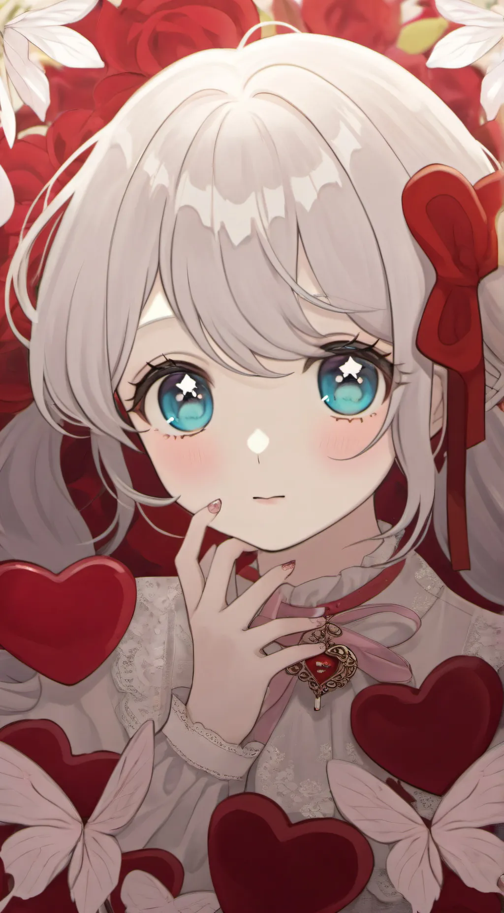 ai character: × Hello Kitty × background