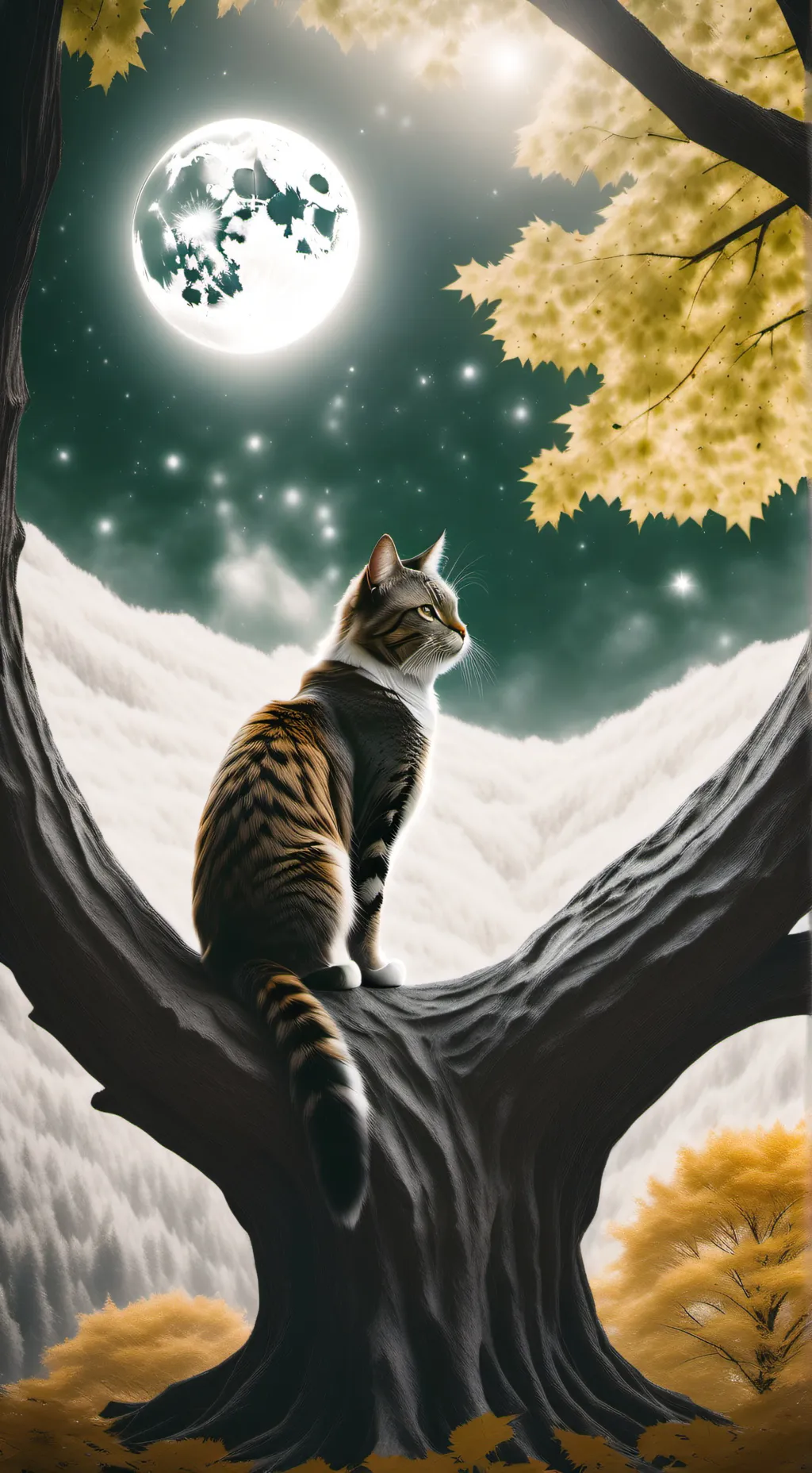 ai character: la guerre des clan background