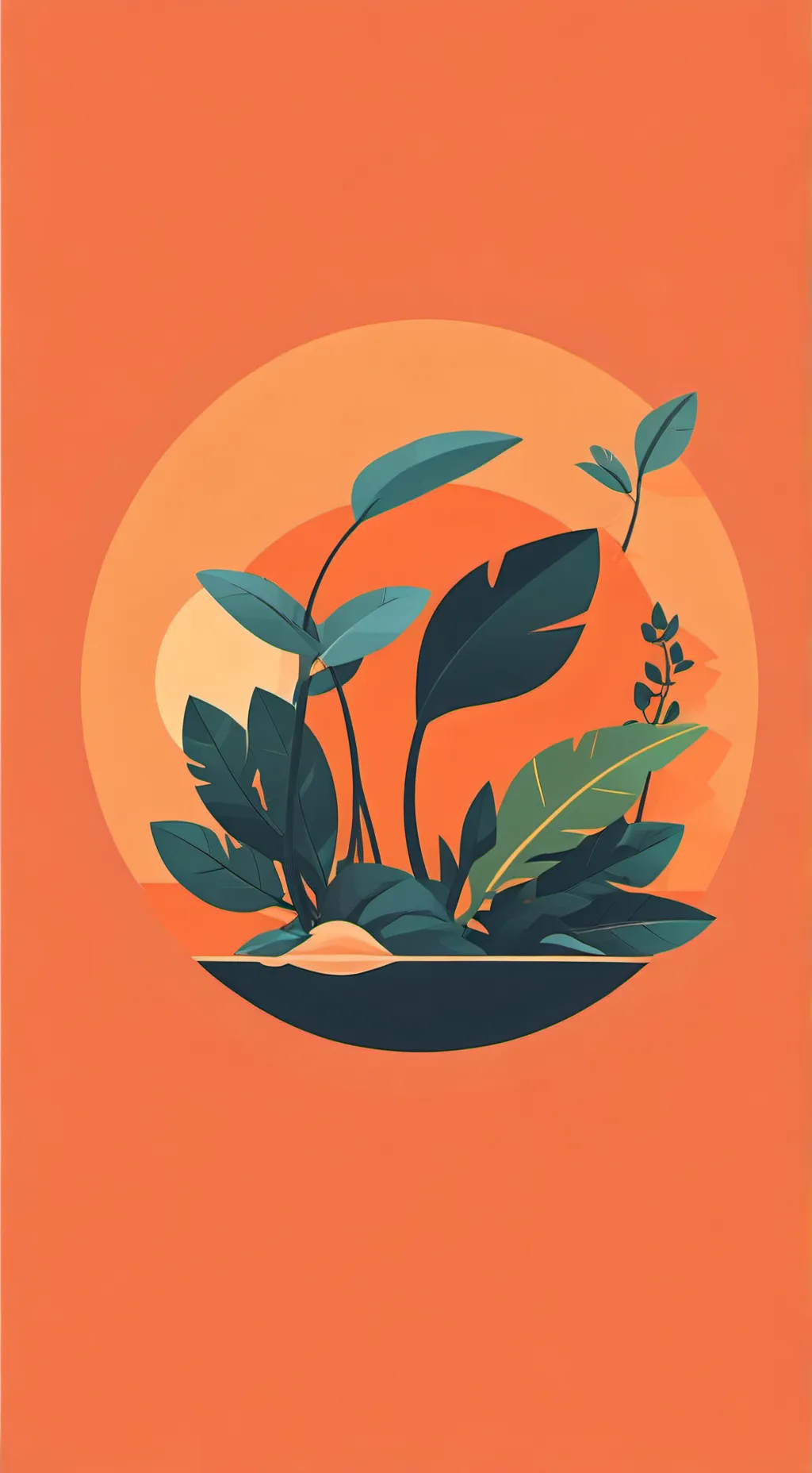 ai character: smiling critters background