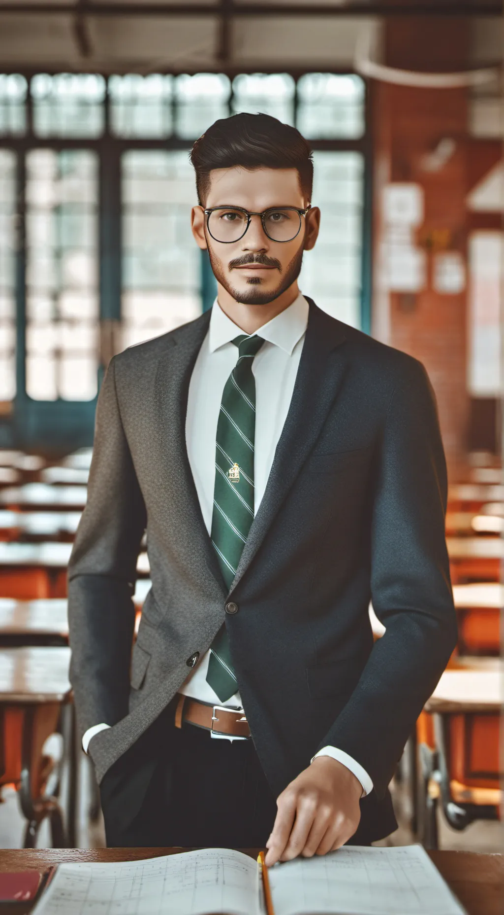 ai character: Strixt School background