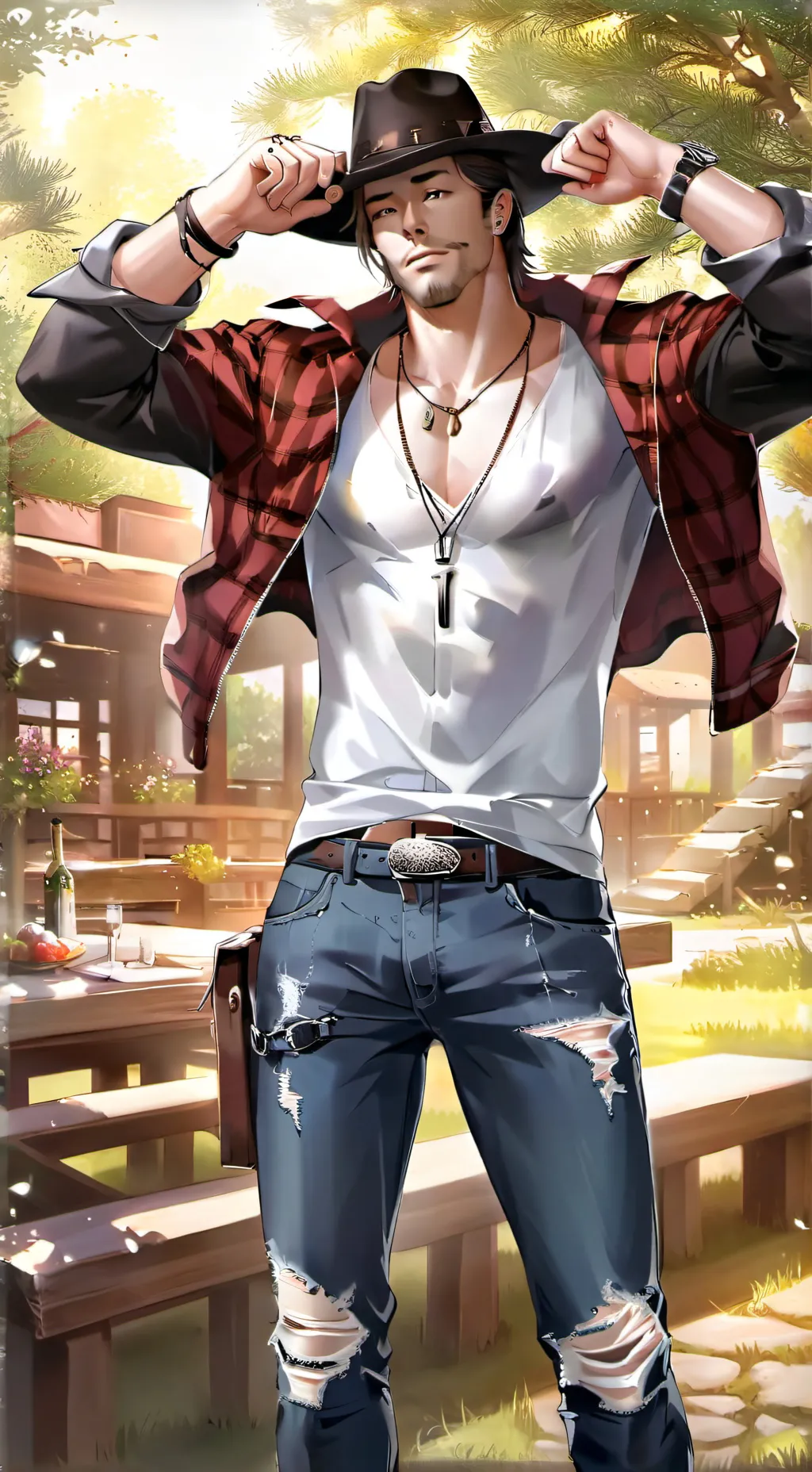 ai character: melgar background