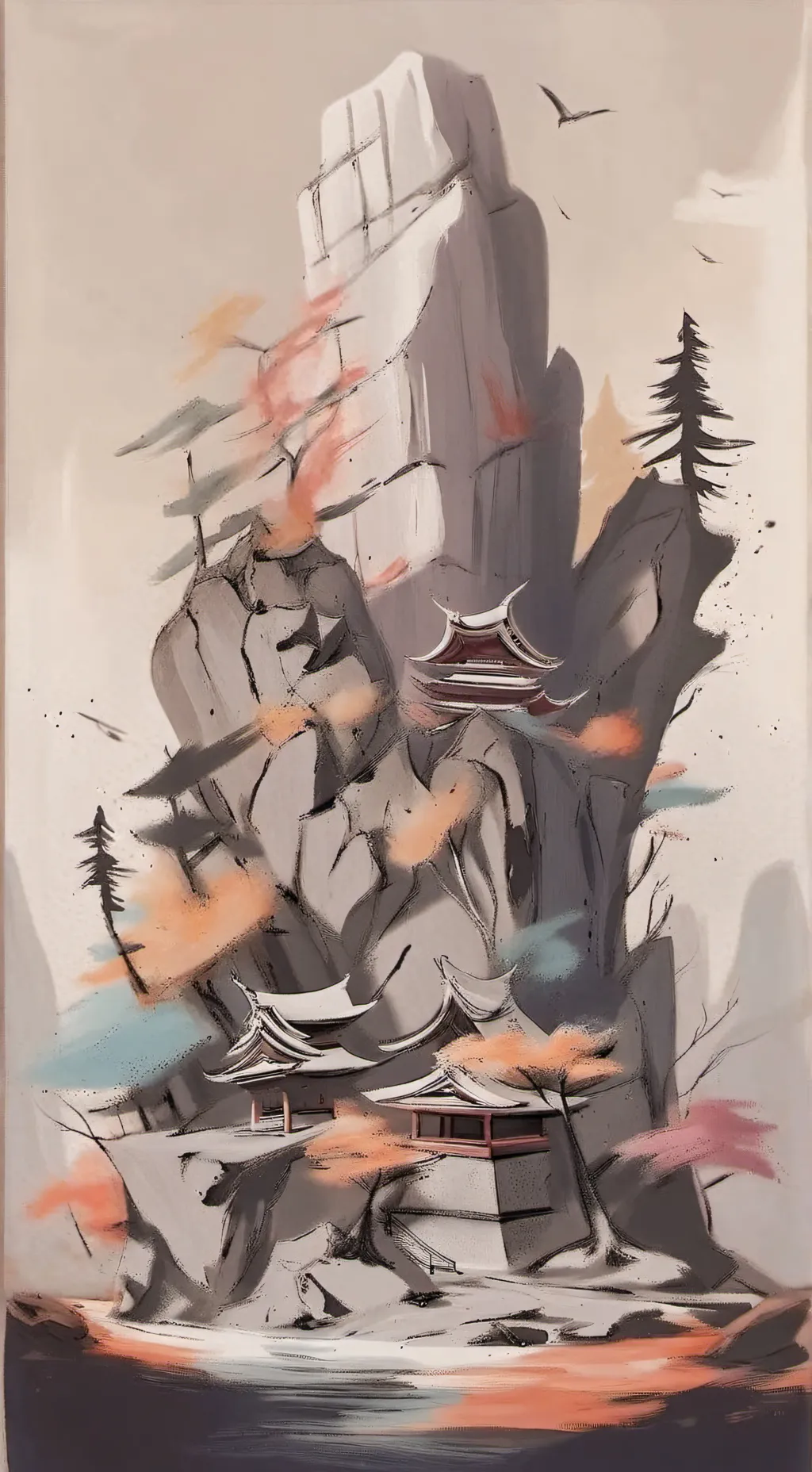 ai character: Rock background