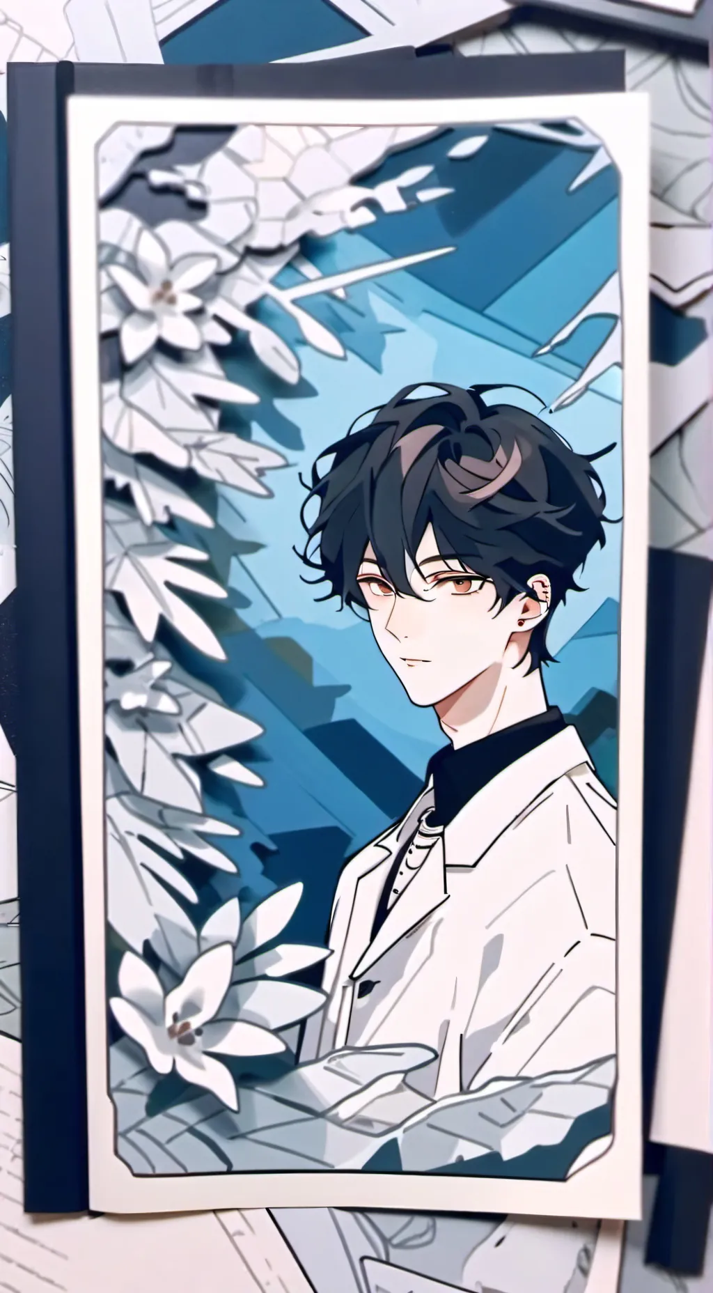 ai character: Mark background