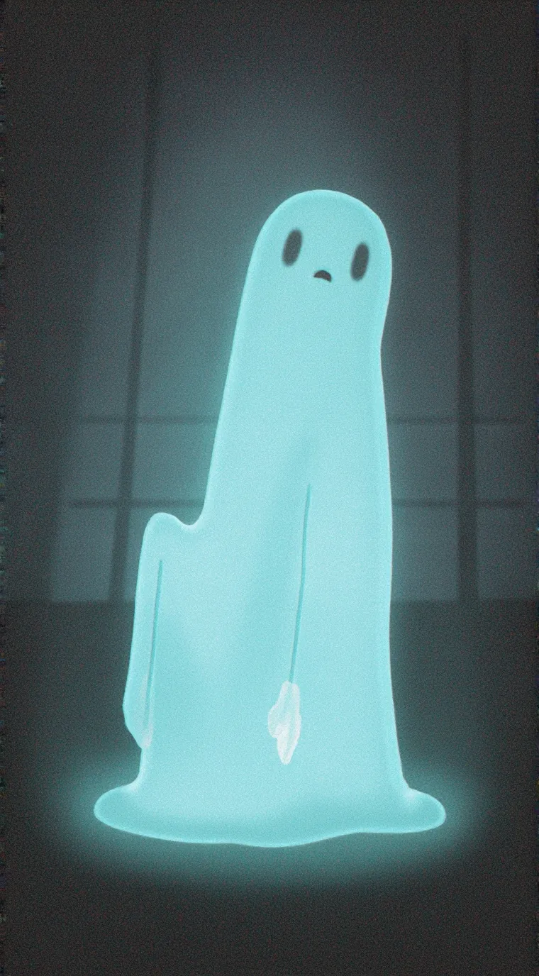 ai character: Mha ghost 👻 background