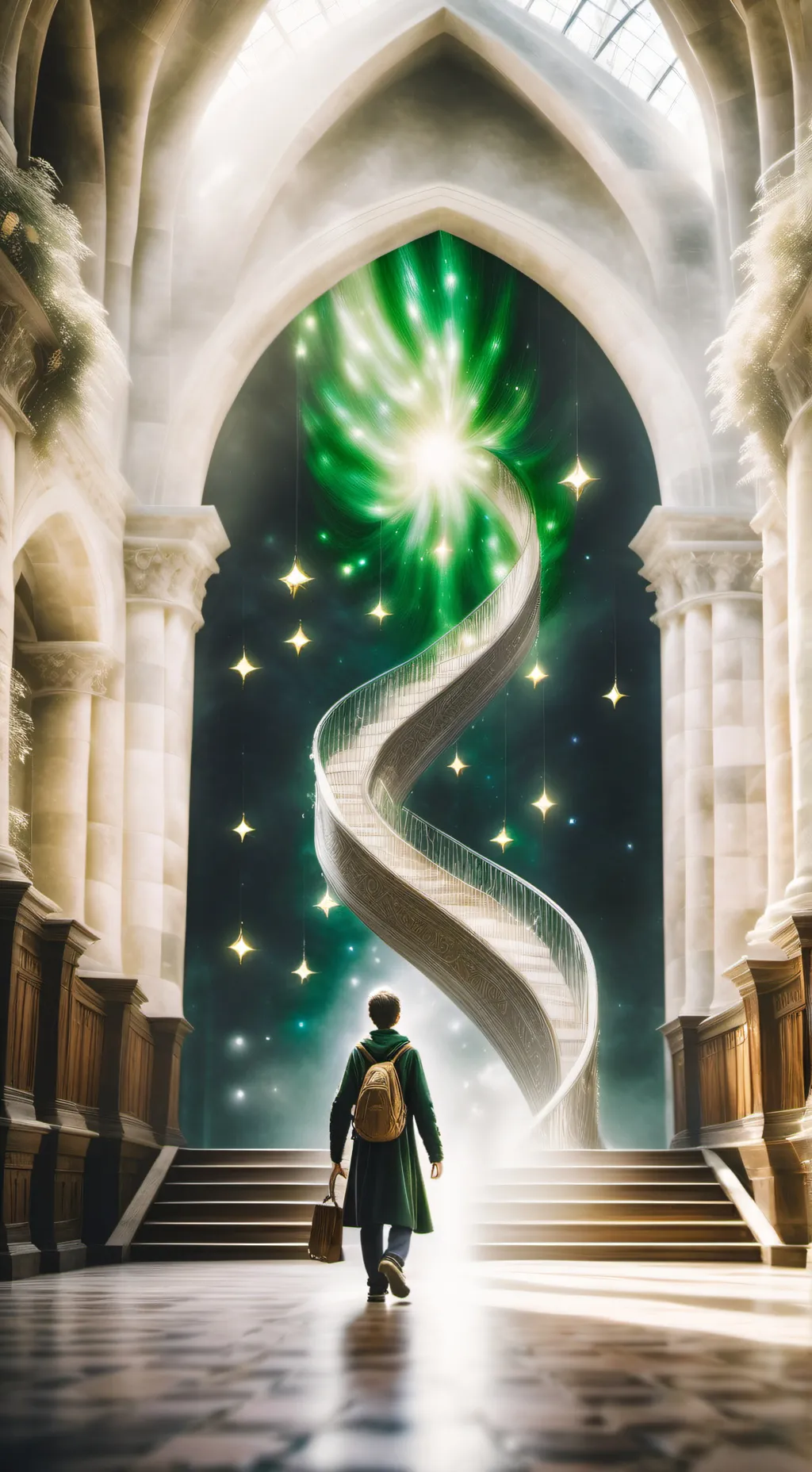 ai character: hOgWaRtS :) background