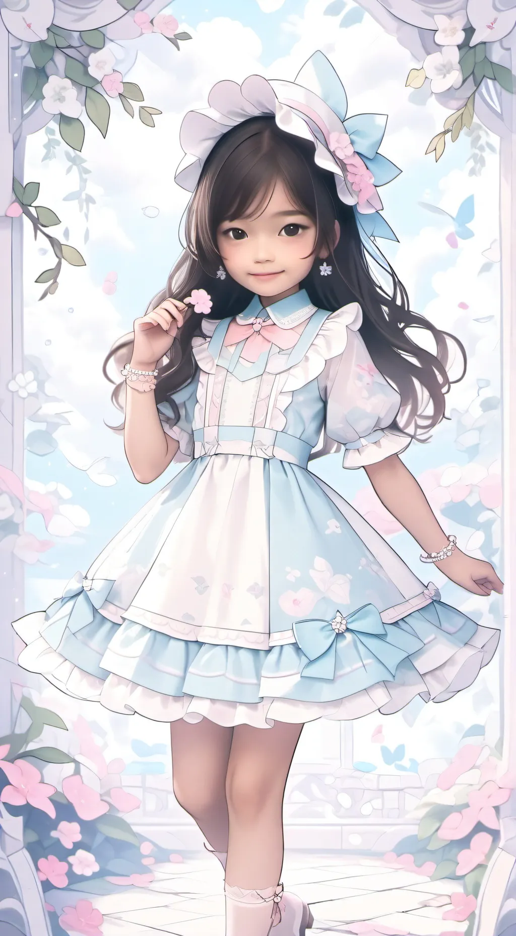 ai character: SweetGirl background