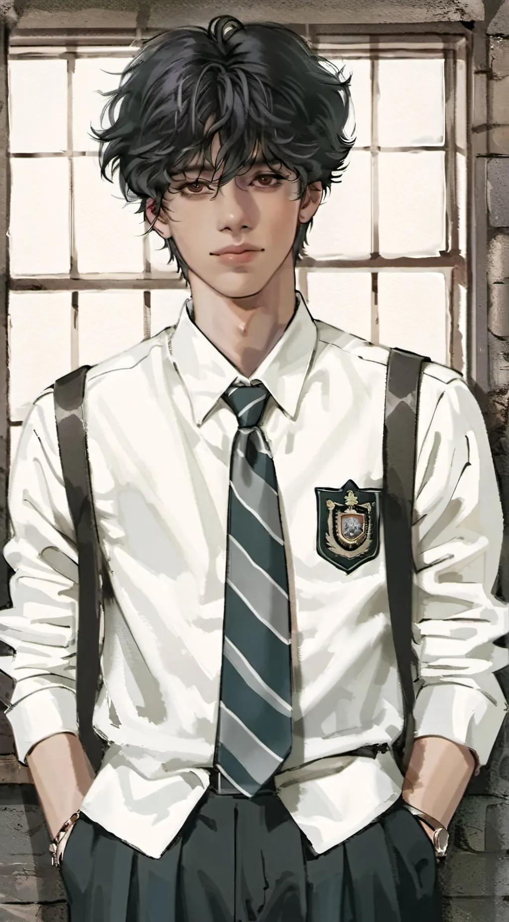 ai character: Asher background