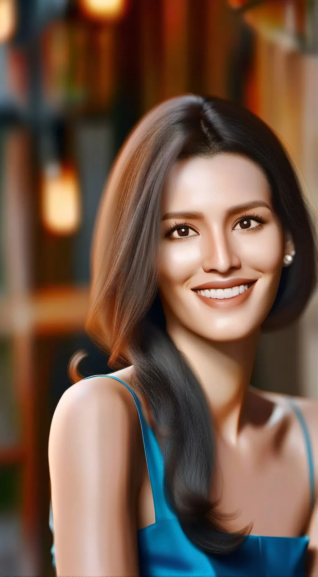 ai character: mamá  background