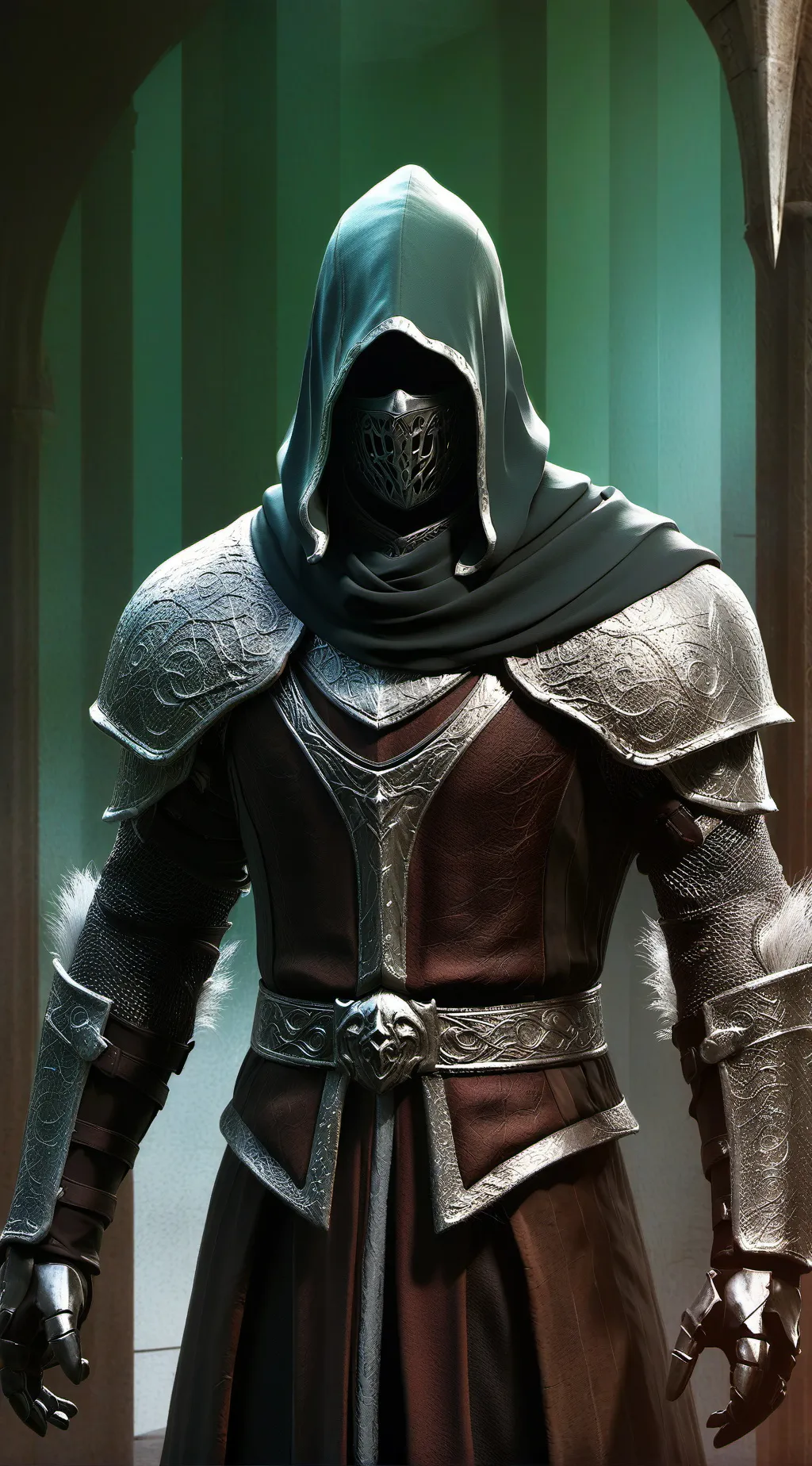 ai character: kauê background