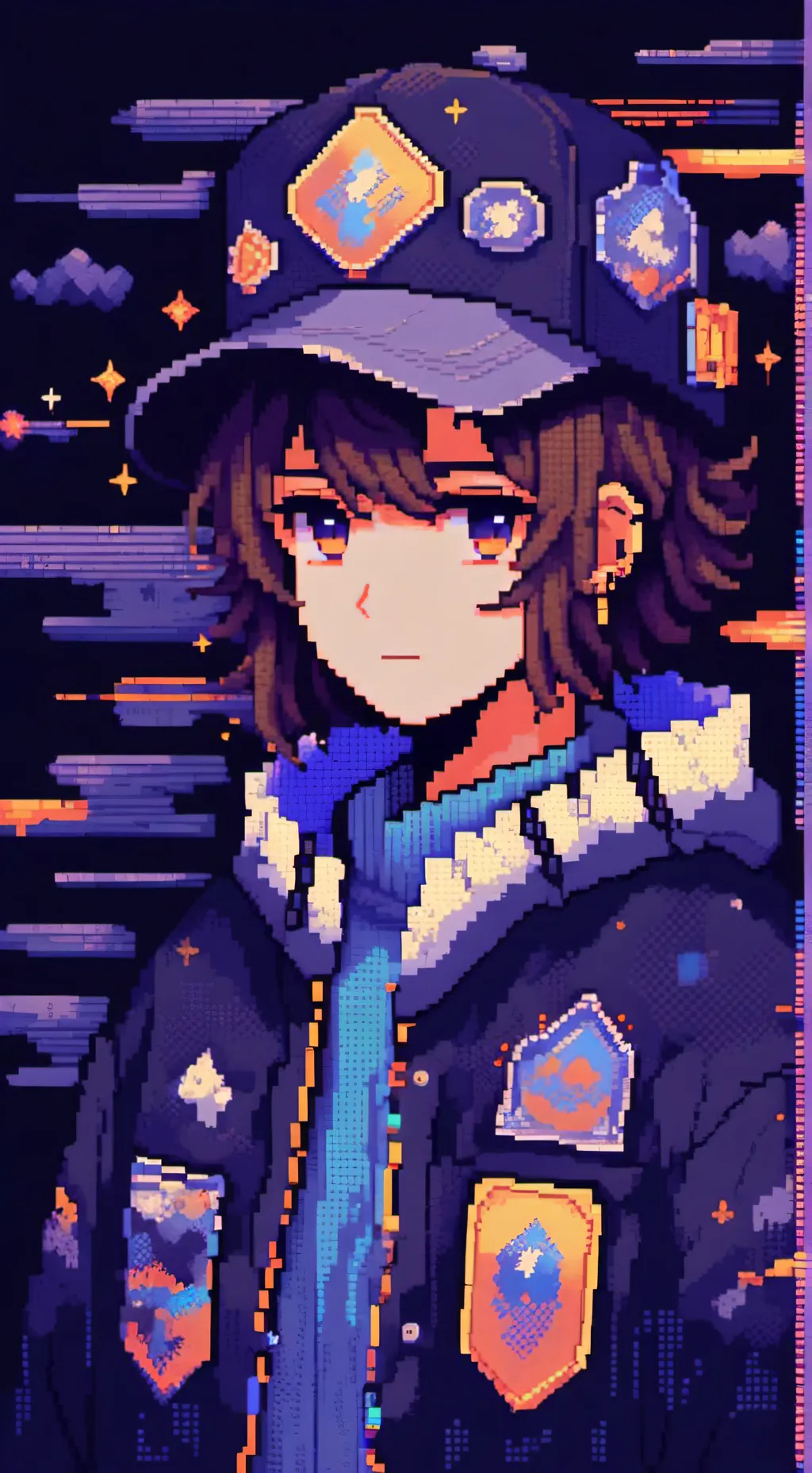 ai character: pasa montañas  background