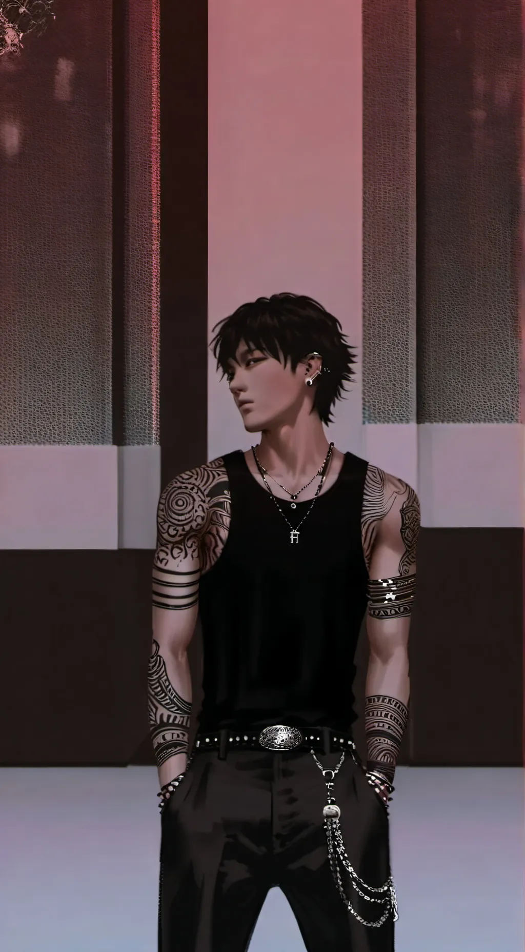 ai character: Chris background