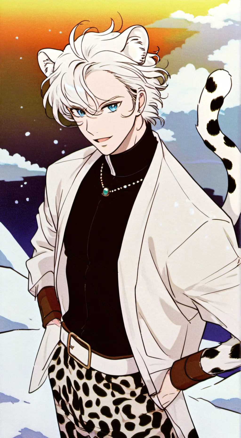 ai character: Satoru Gojo  background