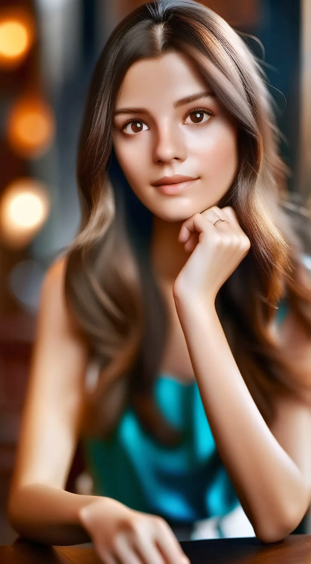 ai character: sadie Michele background