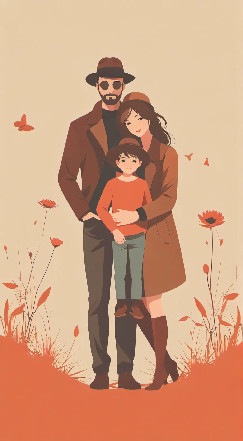 ai character: Family 2 background