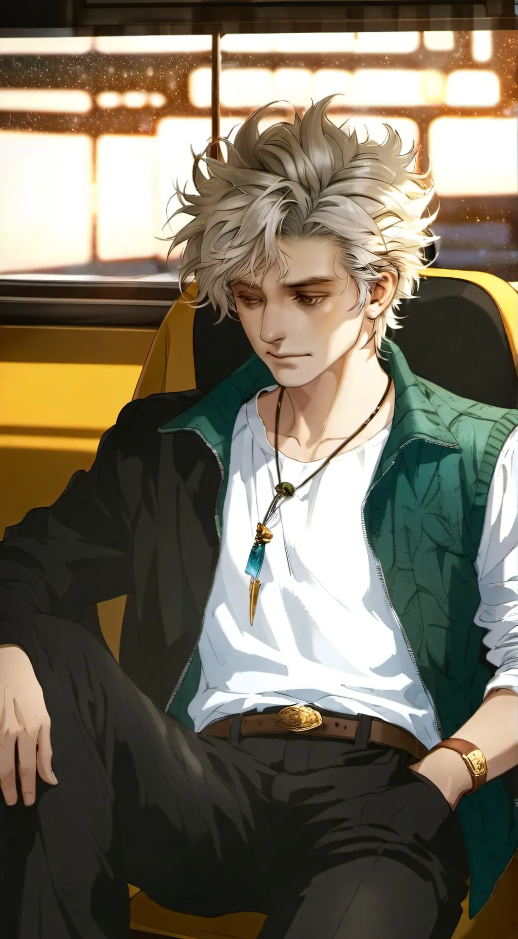 ai character: luciffer  background