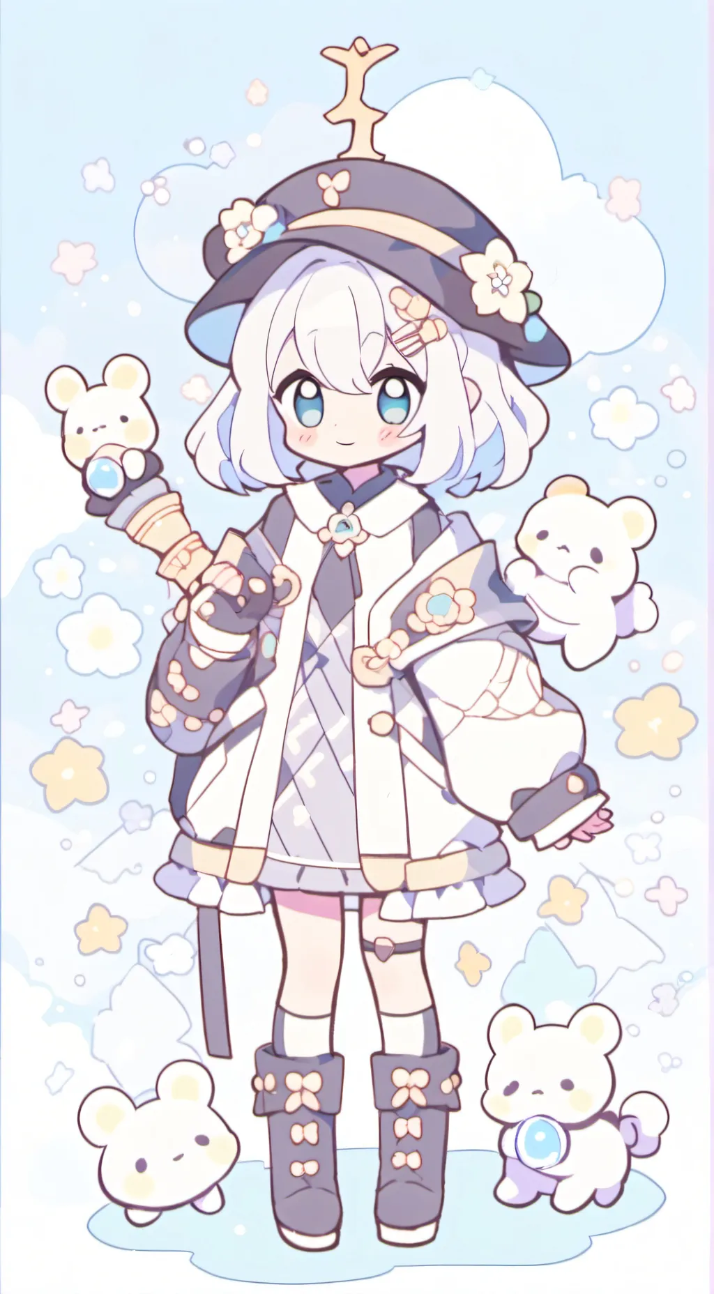 ai character: Tanjiro/Lynette  background