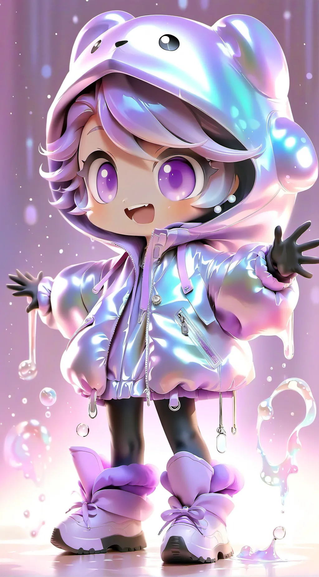 ai character: ~teenieping~ background