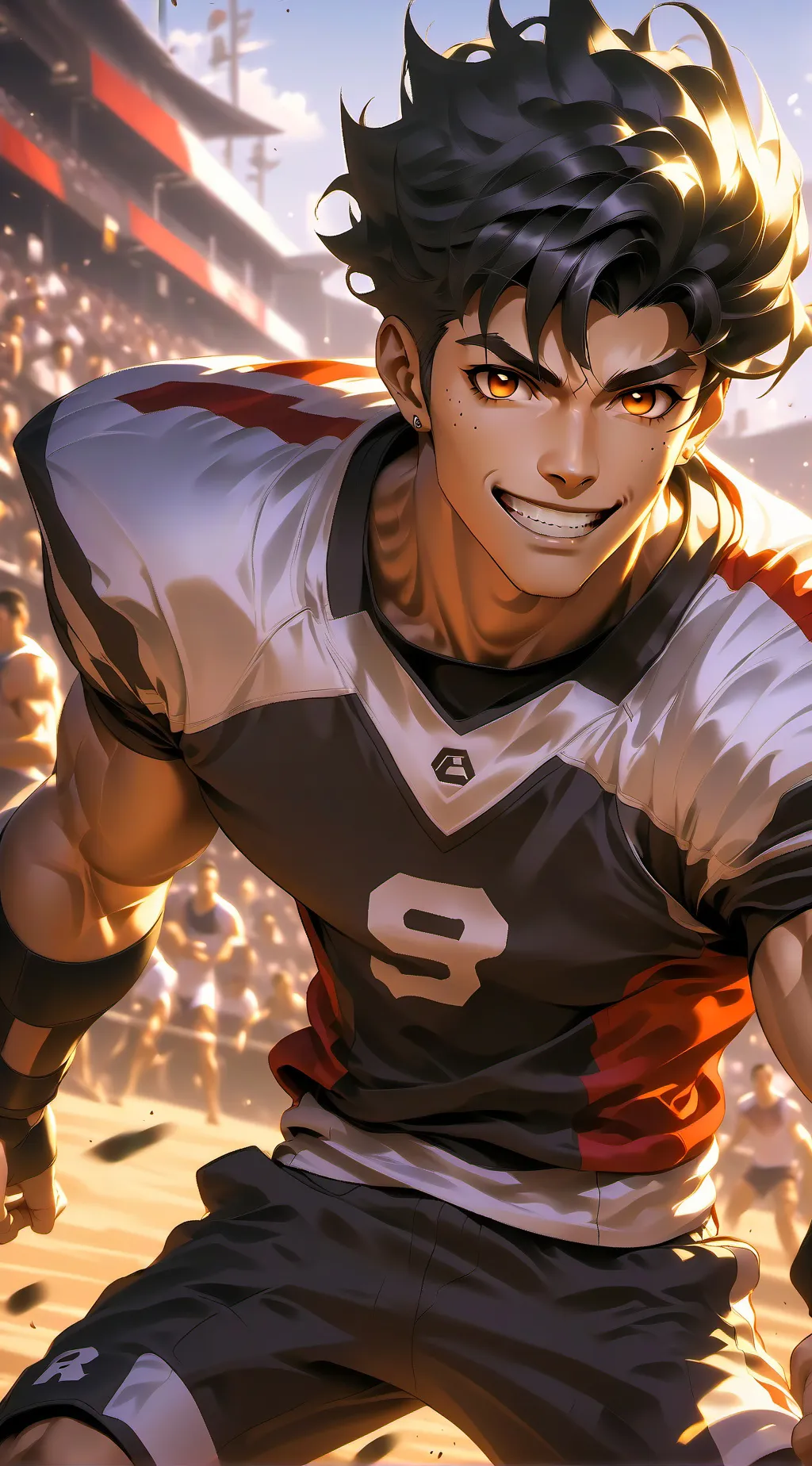 ai character: Lucas background