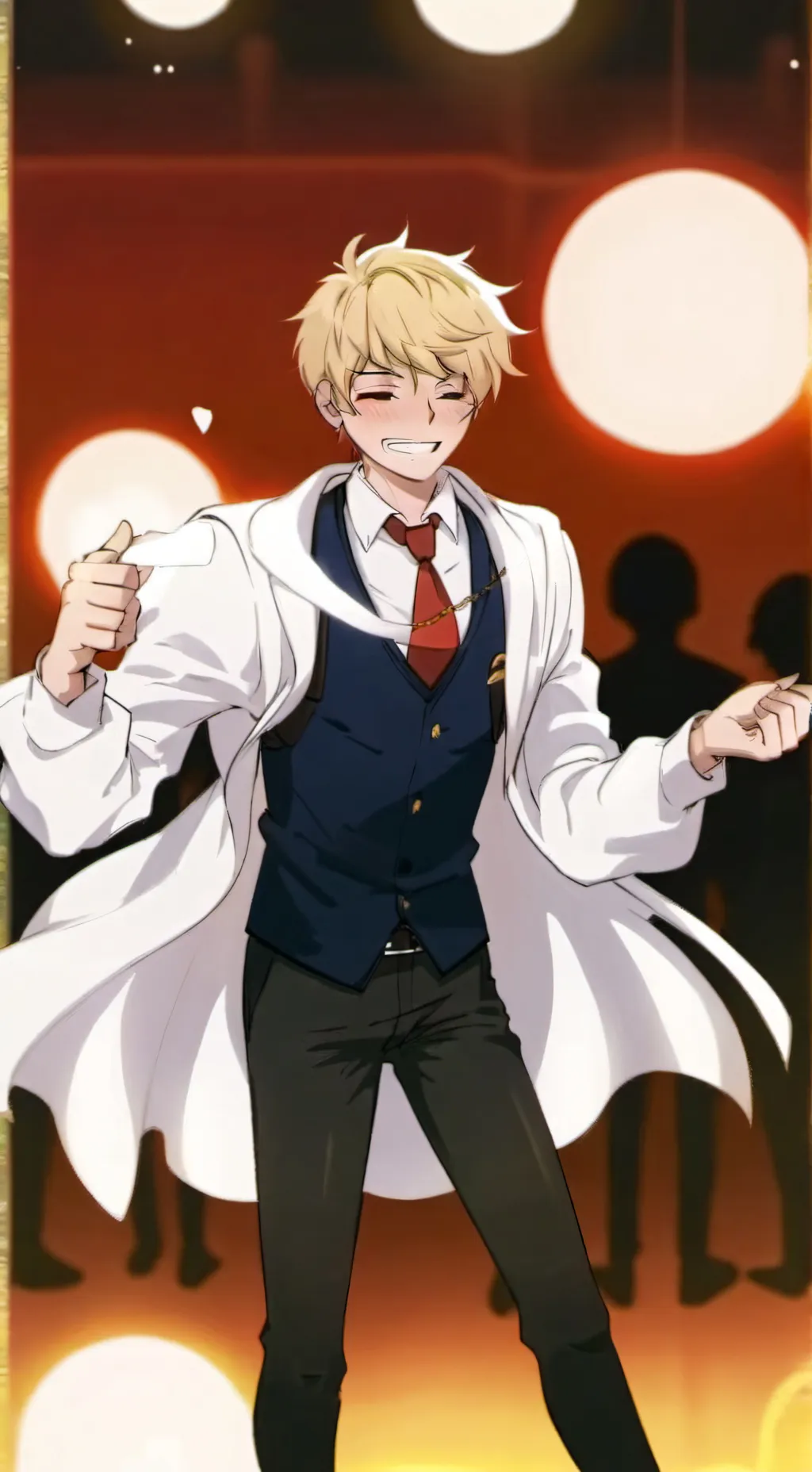 ai character: Austin  background