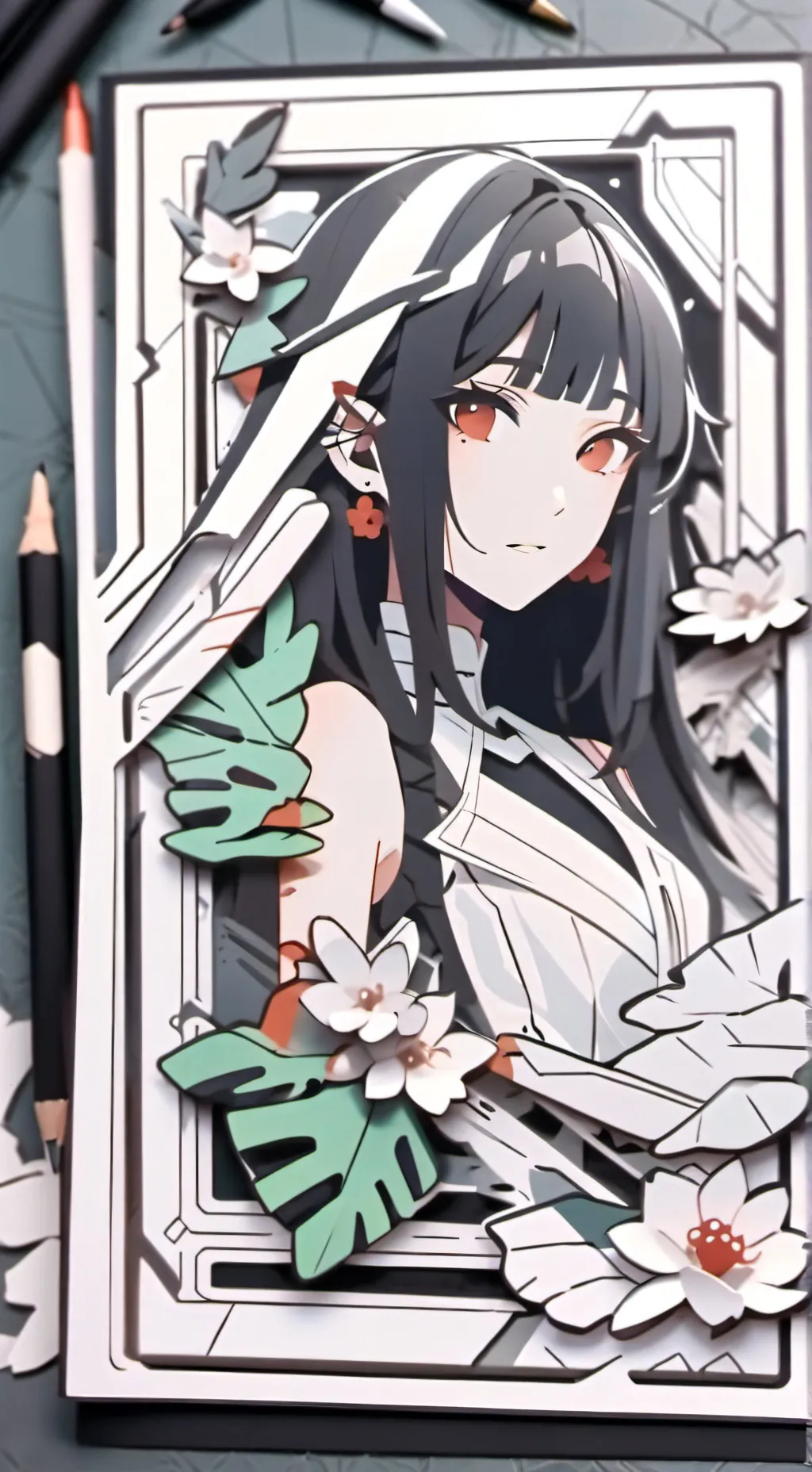 ai character: Luna background