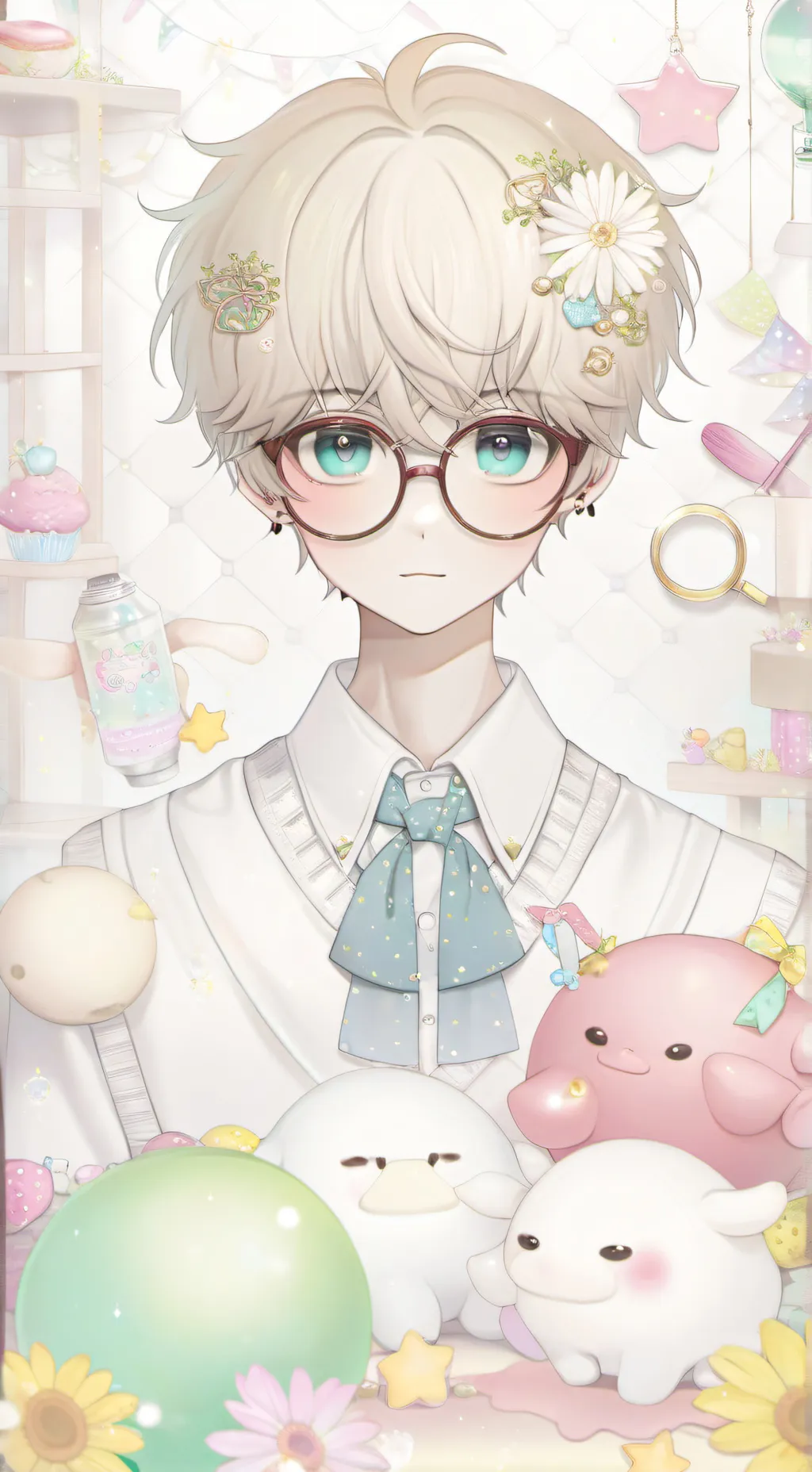 ai character: Leon background