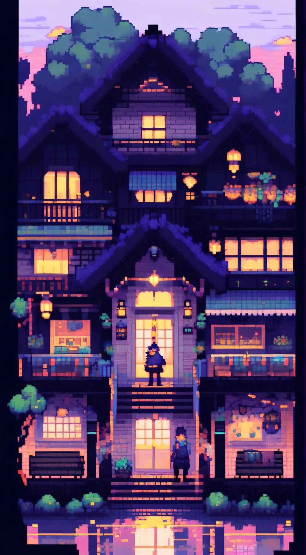 ai character: Murder drones background