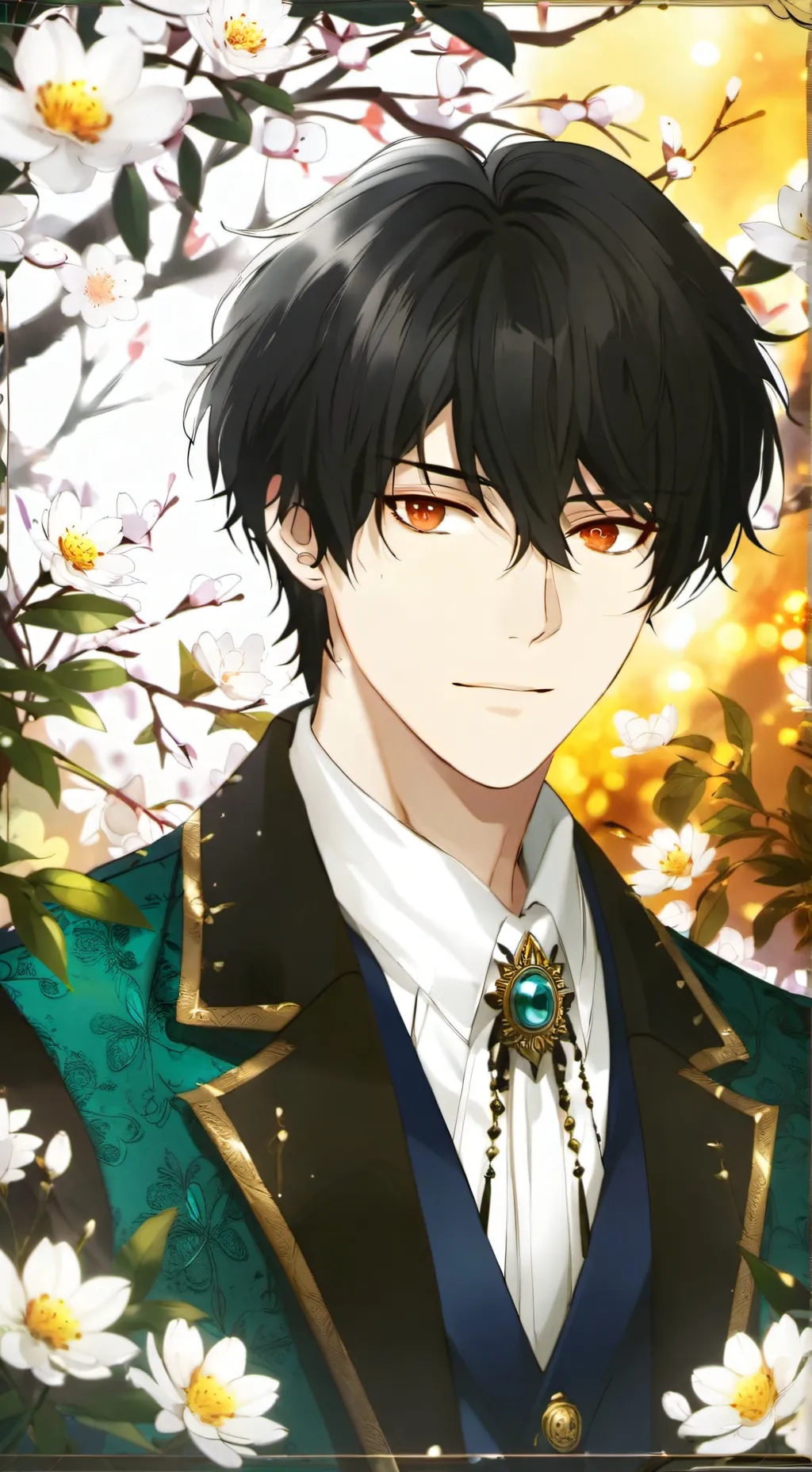 ai character: Adrian  background