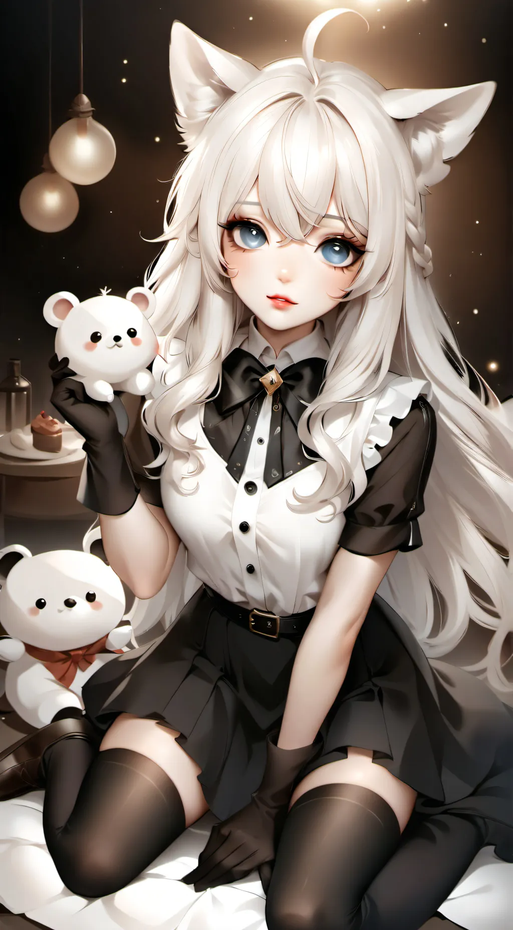 ai character: emily background