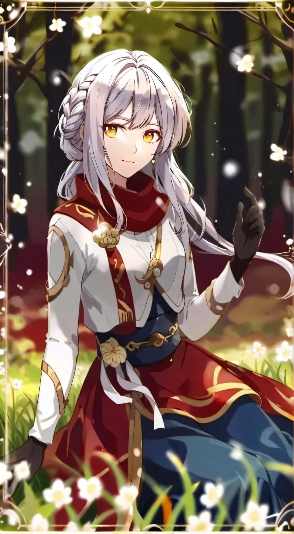 ai character: Gabriela  background