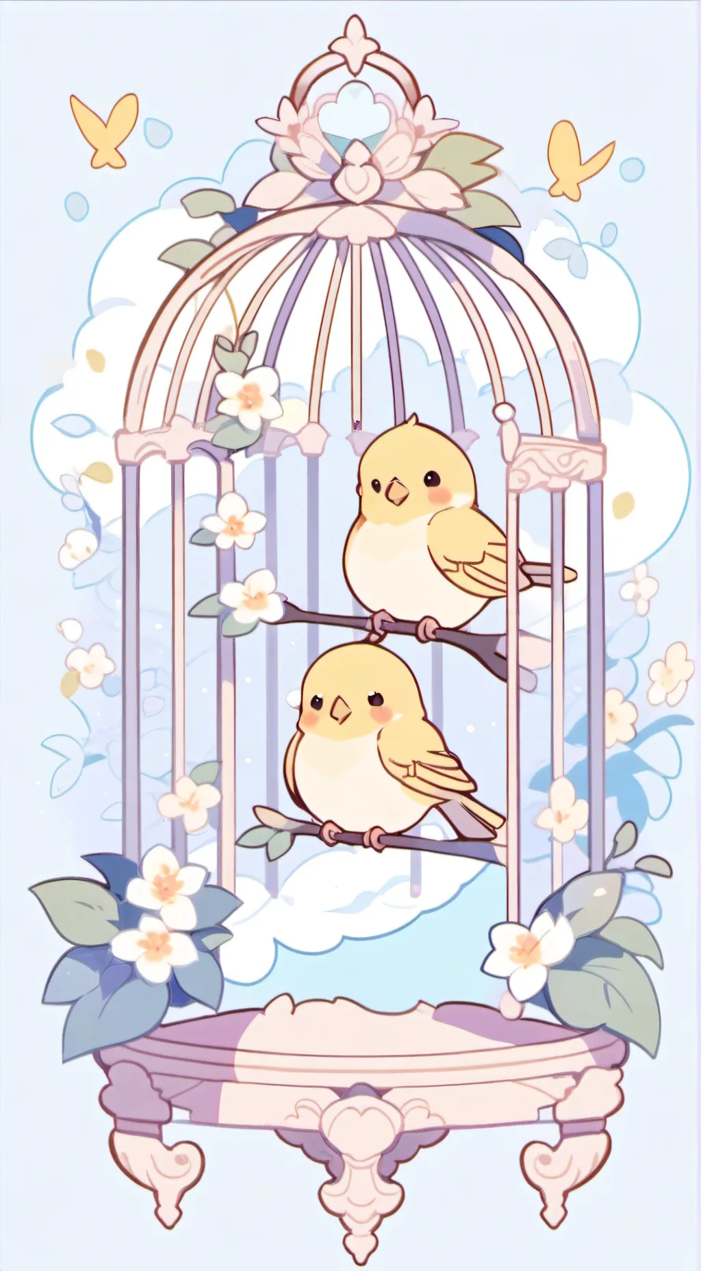 ai character: Tv Woman sus background