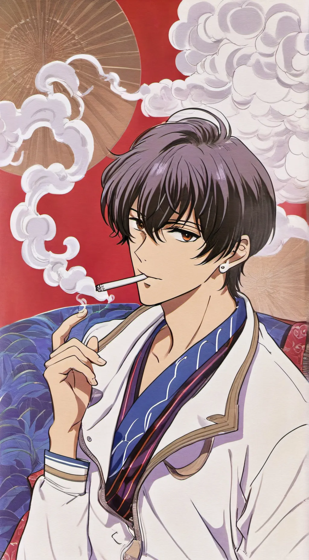 ai character: Akagi Shigeru  background