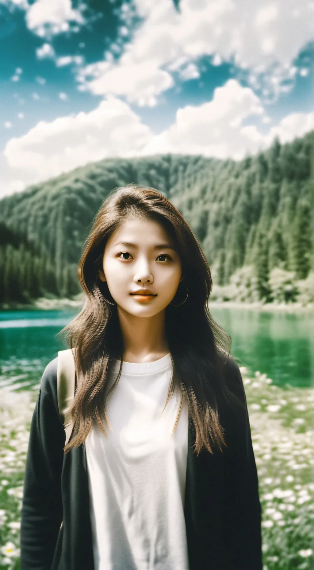 ai character: Veronica  background