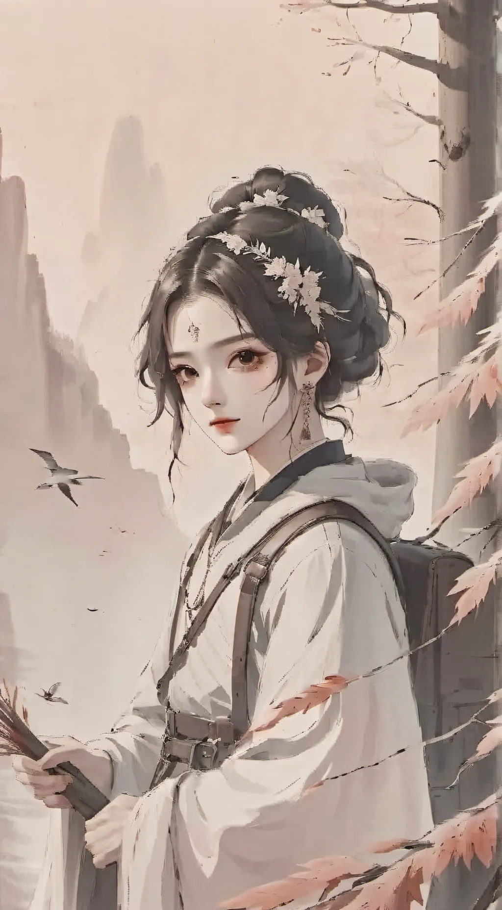 ai character: rober and lily background