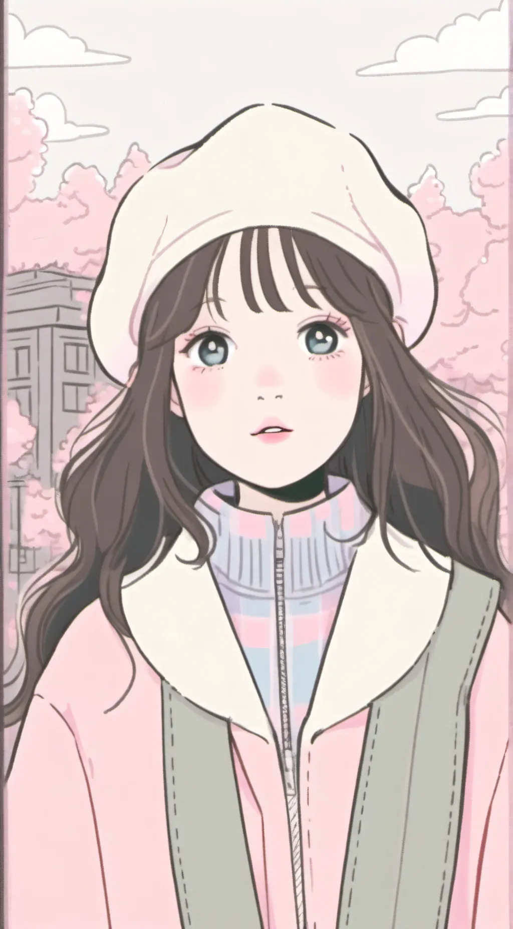 ai character: Luna-Chan background