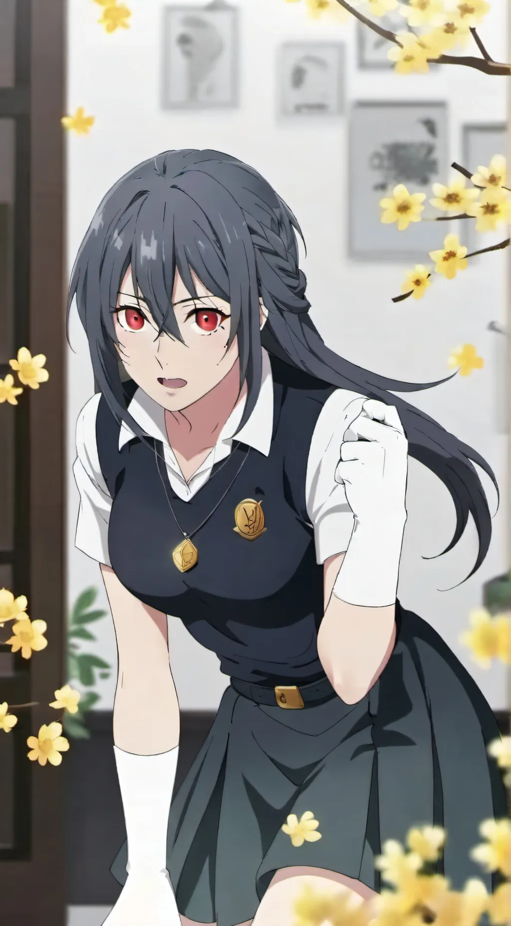 ai character: ayano ashi  background