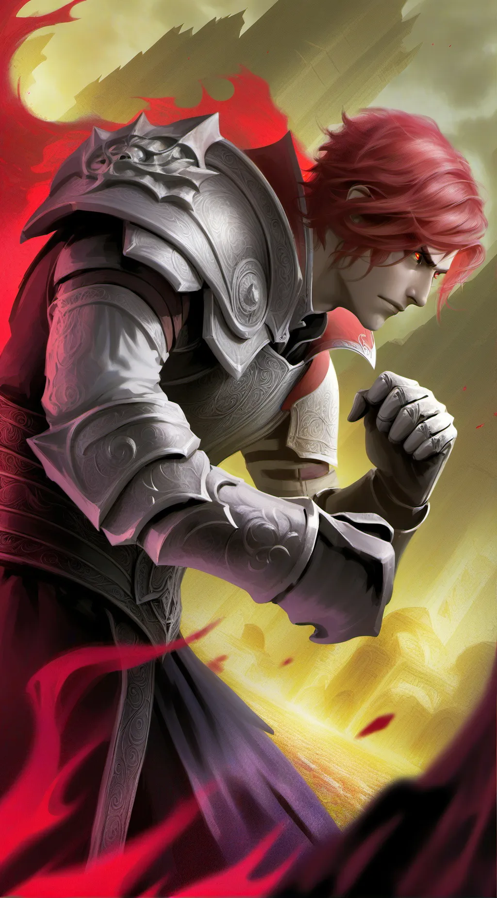 ai character: principe oscuro background