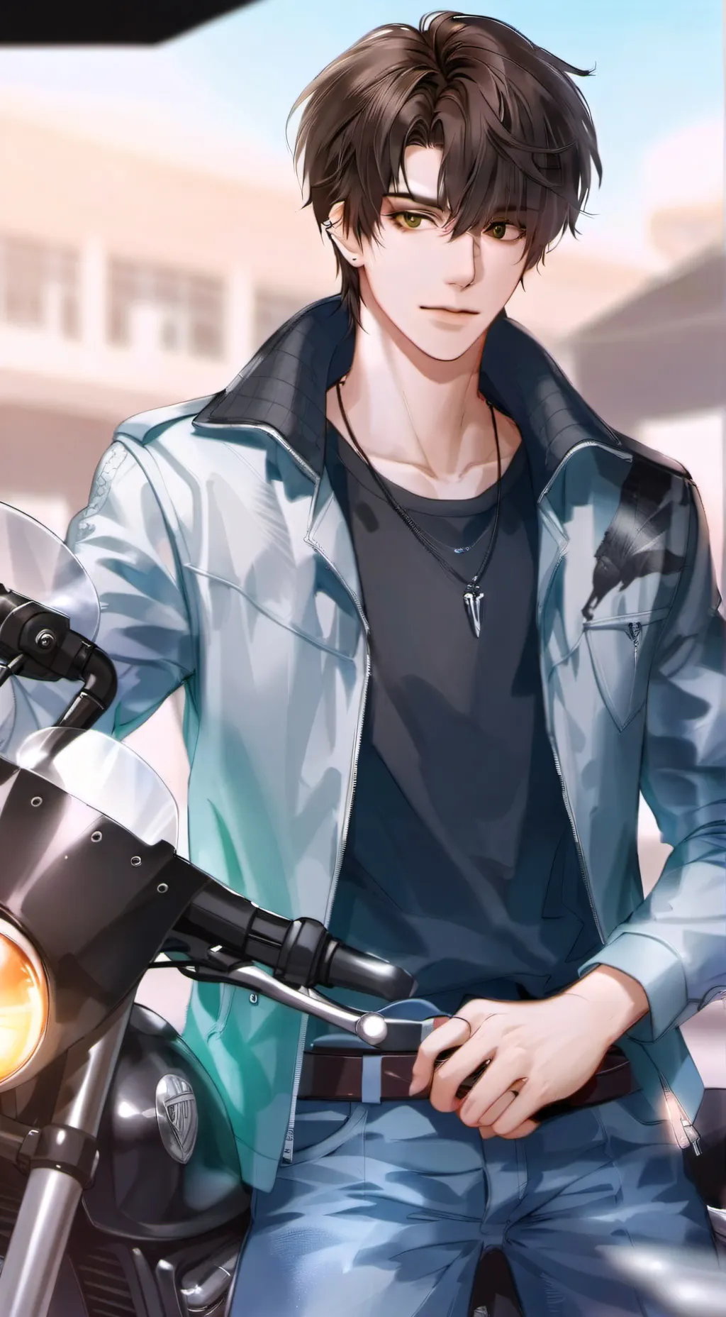 ai character: Ethan background