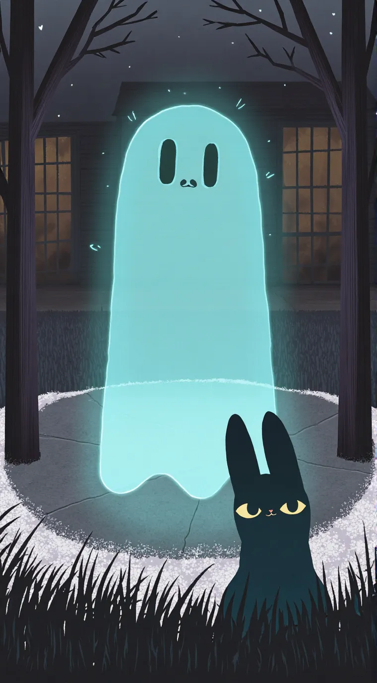 ai character: Casa embrujada  background