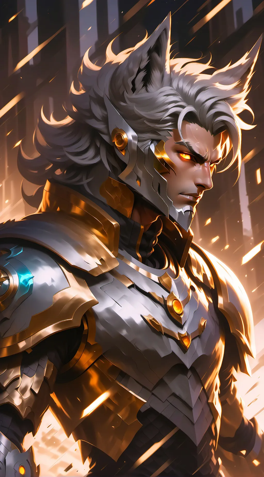 ai character: Larvus background