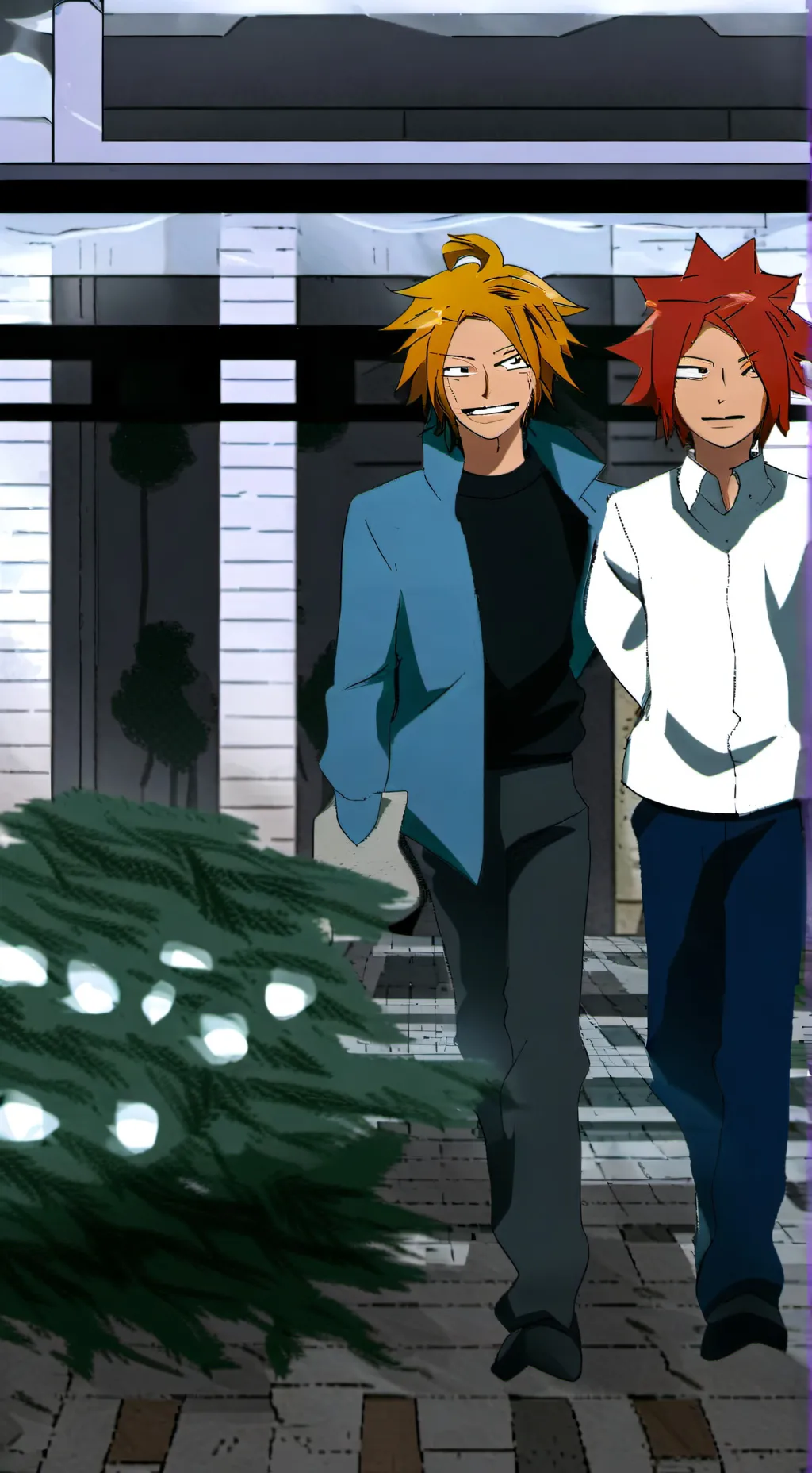 ai character: Denki background