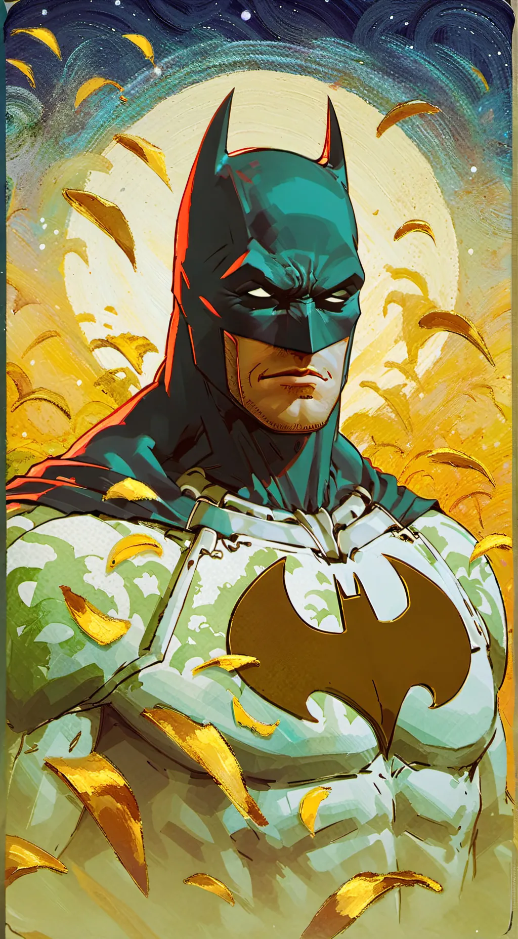 ai character: Black panther background