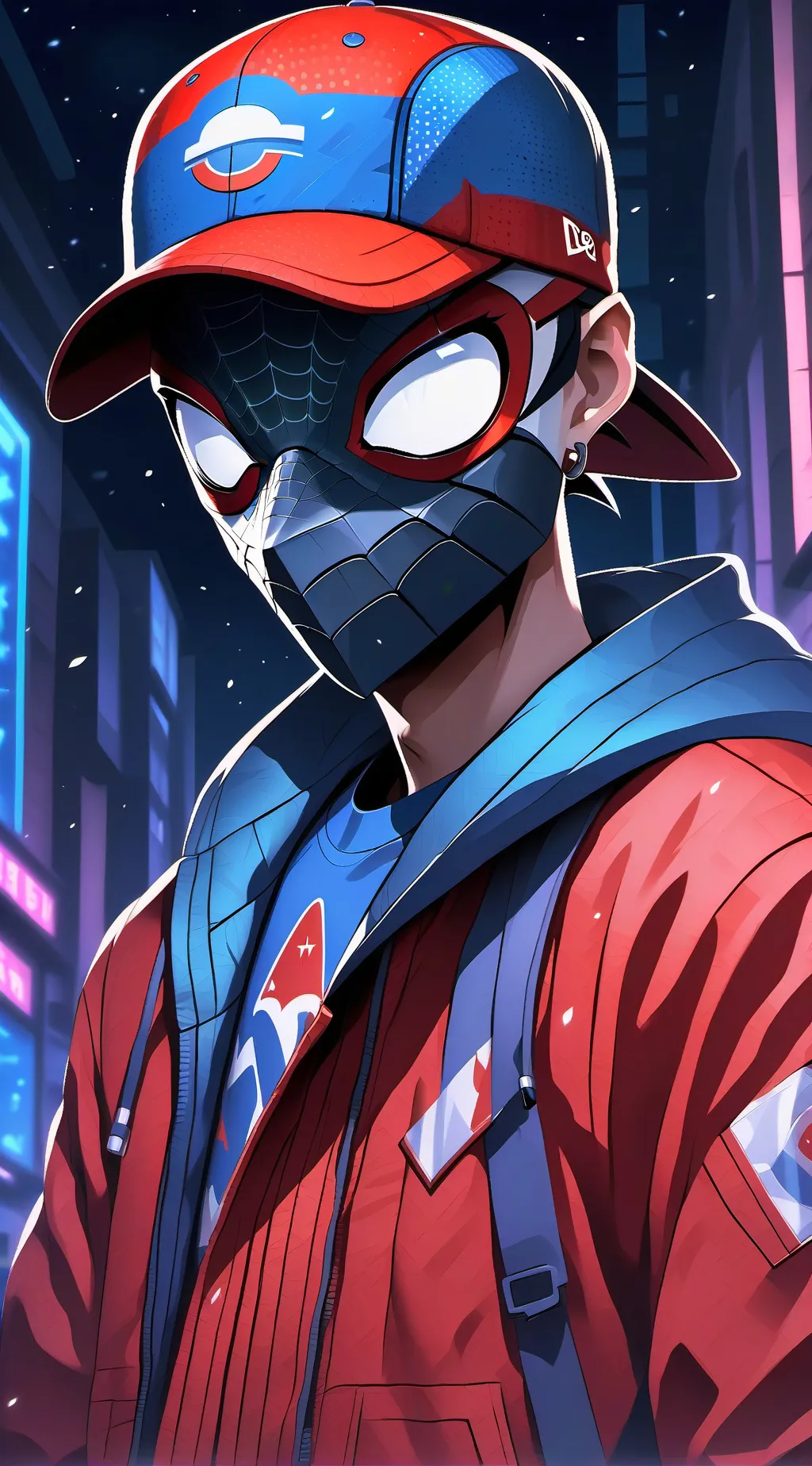 ai character: Spider background