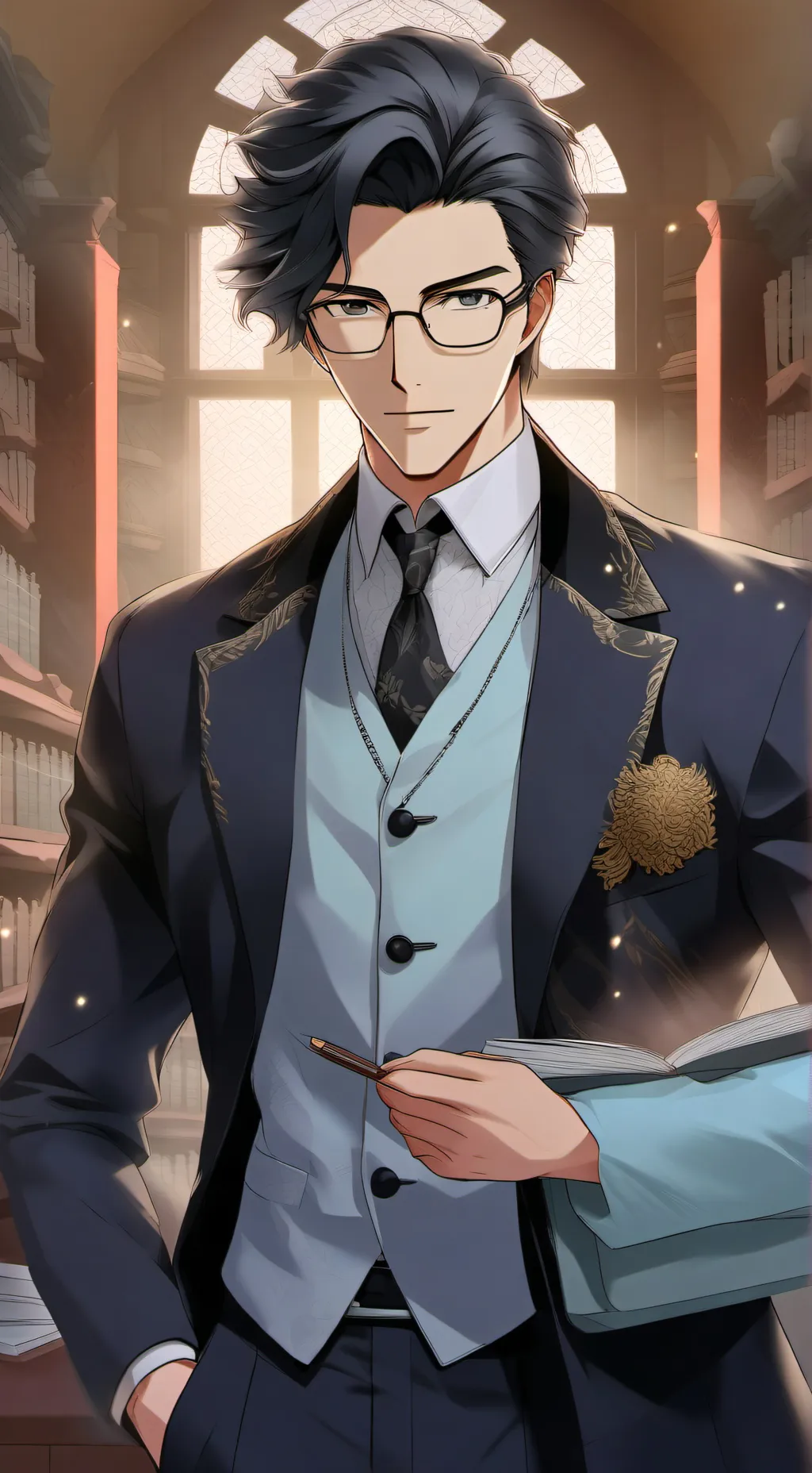 ai character: Richard Darkwood background