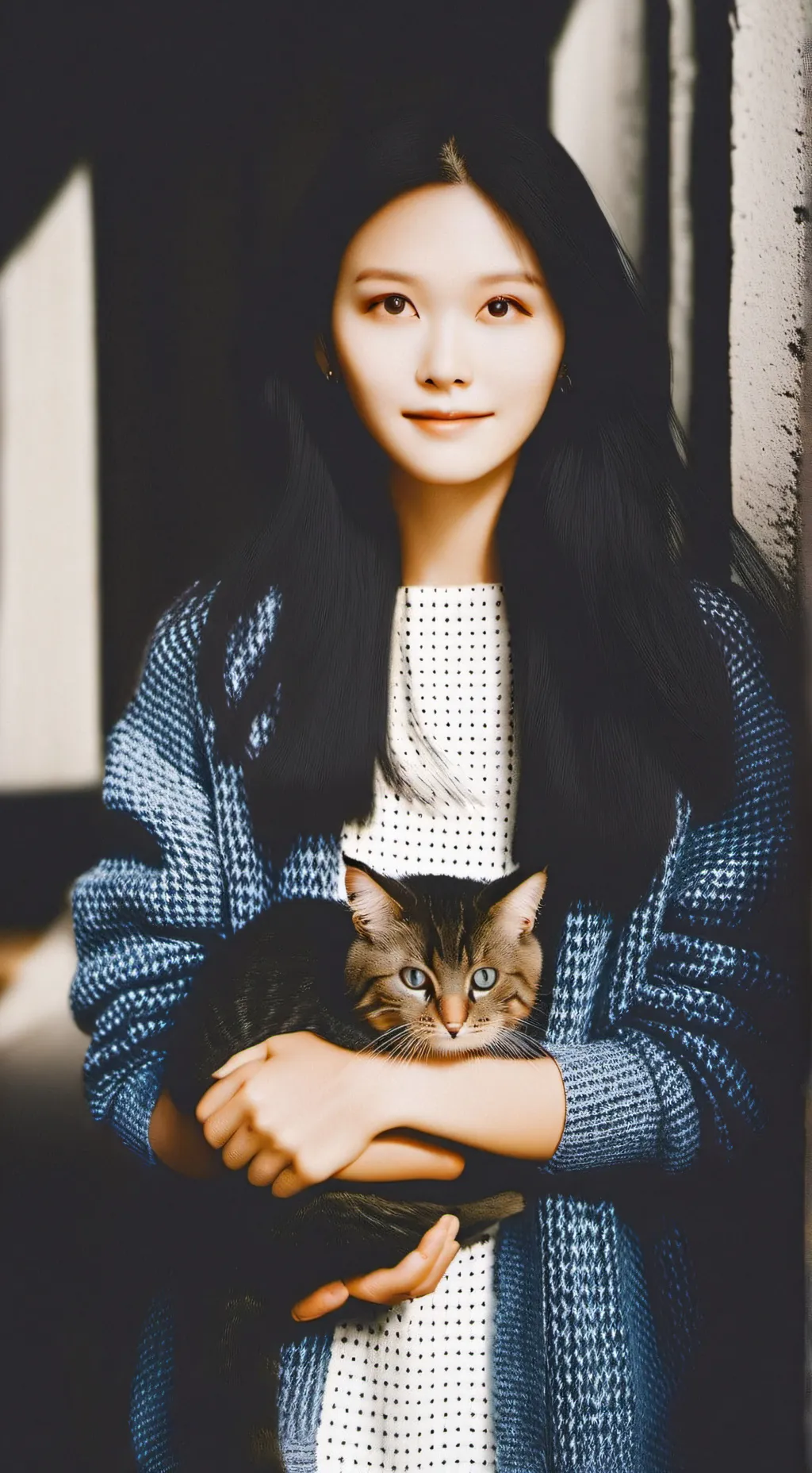 ai character: Mia and Lia  background